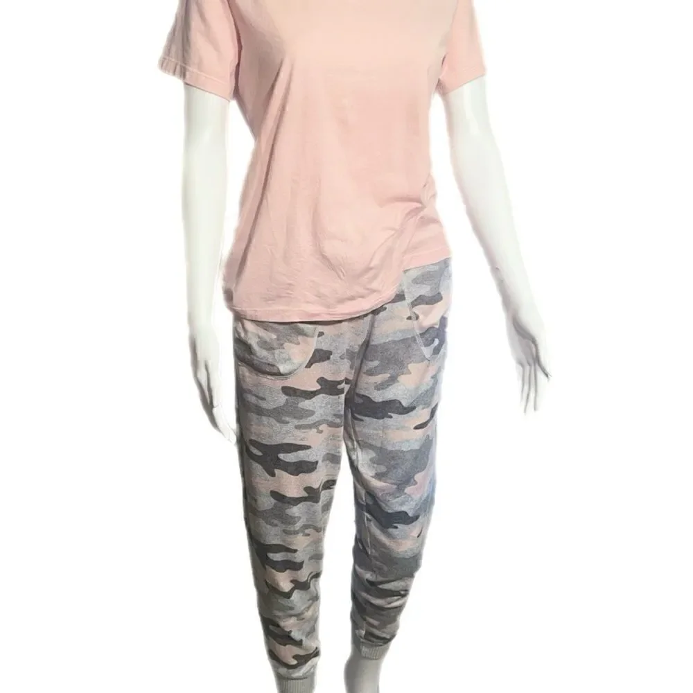 Camo Pink Sleep Joggers (S)
